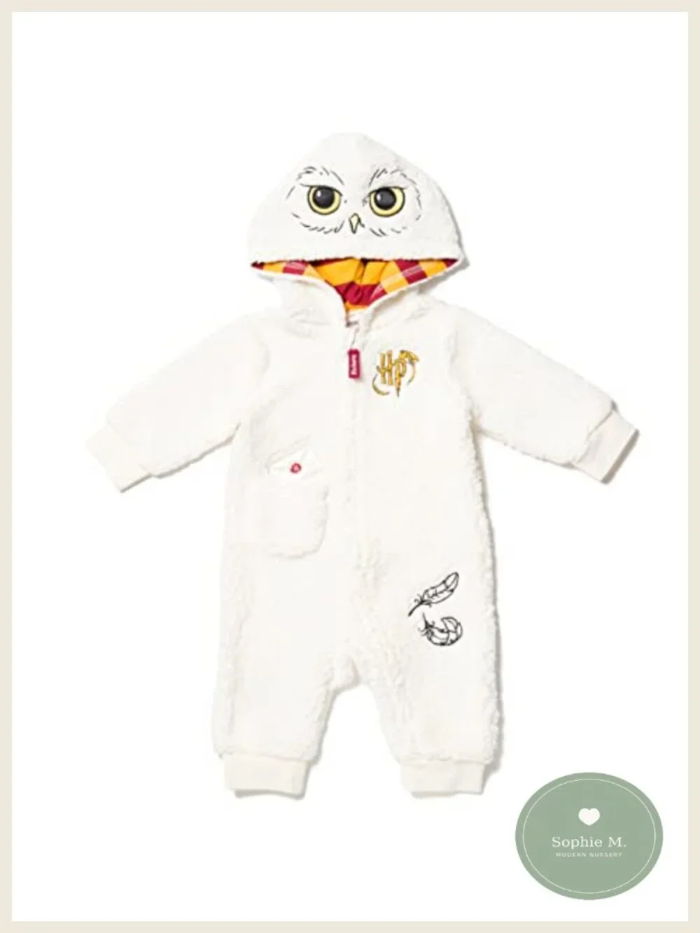 Baby Zip Up Hooded Costume Coverall One Piece for Infant Boys